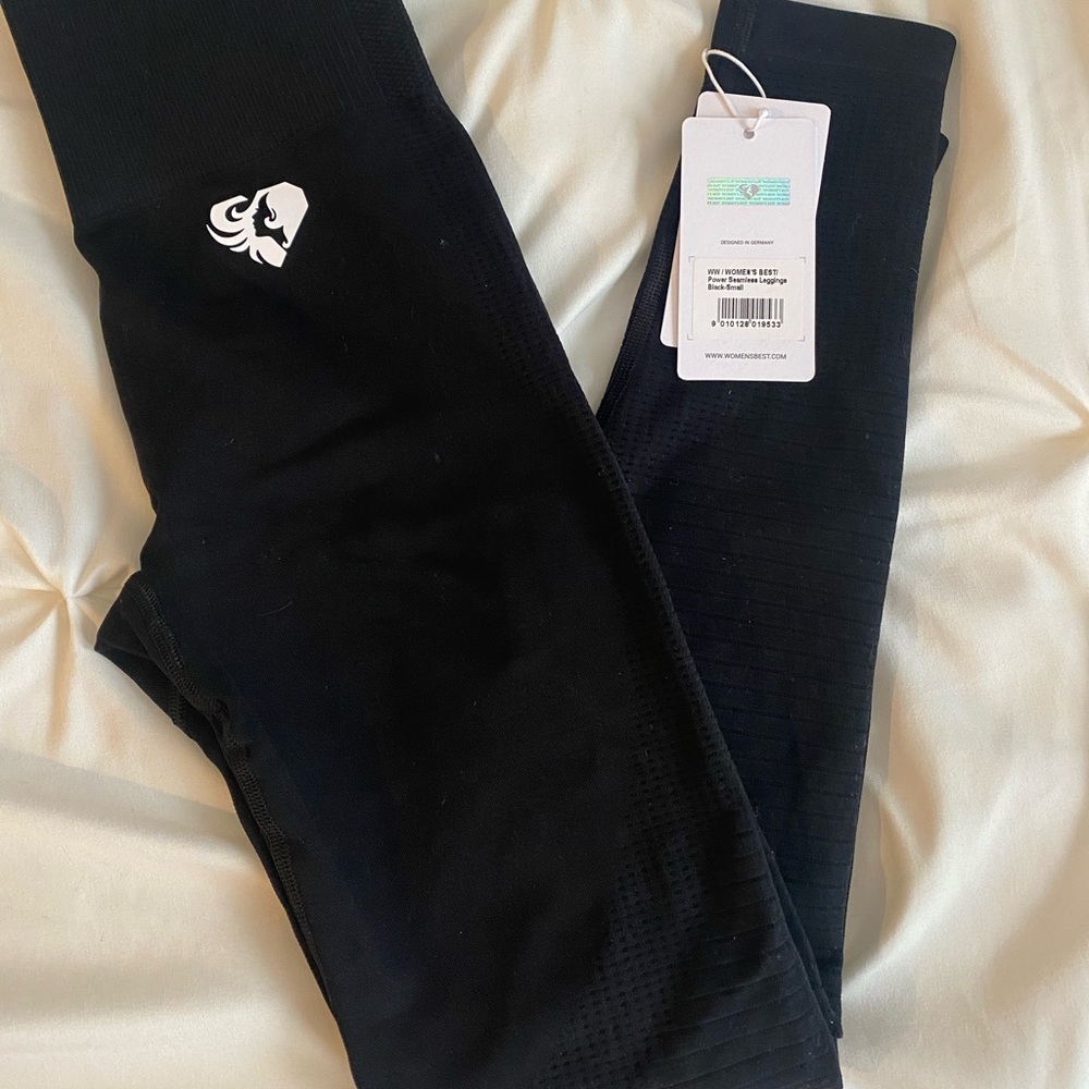Women’s Best Power Seamless Leggings Black - small NEW